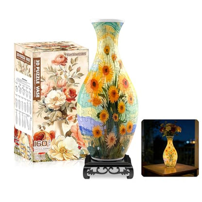 3D Puzzles Vase for Adults
