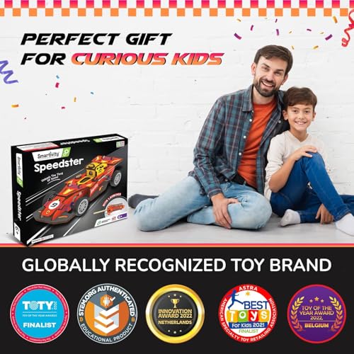 DIY Racing Car STEM Toy for Kids 6