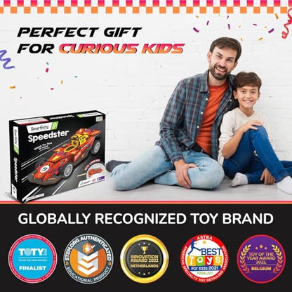 DIY Racing Car STEM Toy for Kids 6