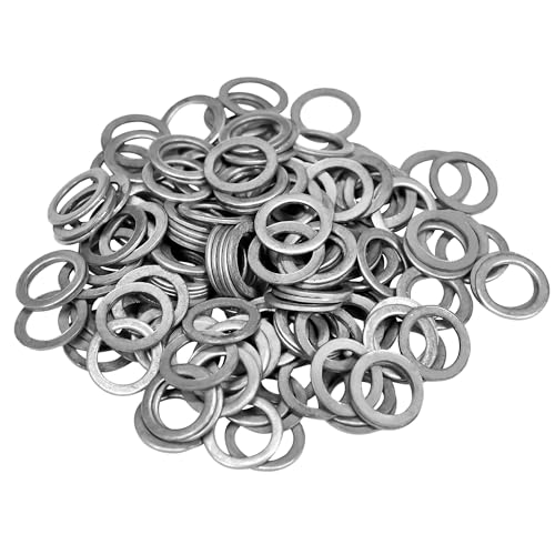 Loose Chainmail Rings Solid Flat 9mm 17 Gauge