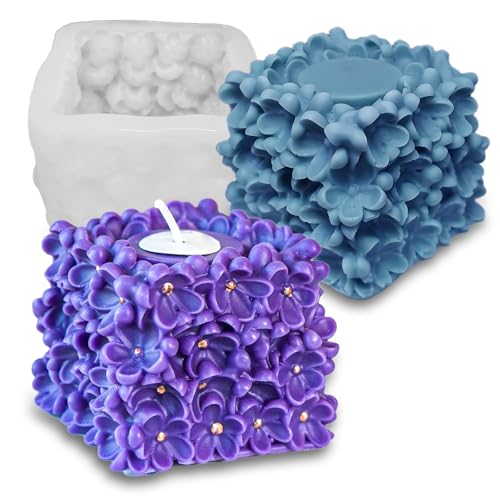 Unique Flower Candle Molds for Candle Making