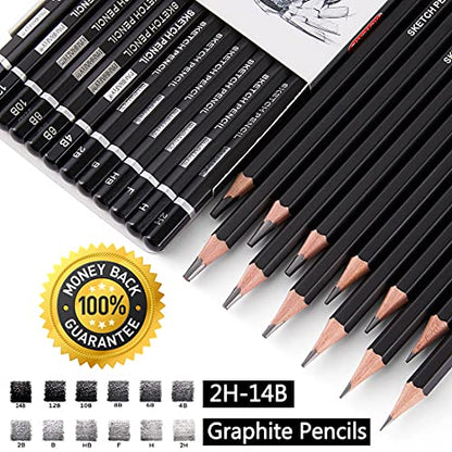 Drawing Sketching Pencil Set (12 Count)
