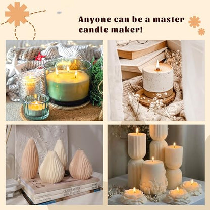 2-in-1 Candle & Soap Making Kit for Adults Begineers DIY Craft Kit