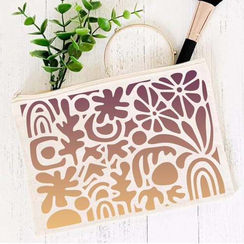 Stencils for Crafts Reusable Texture Stencils for Painting 10"x8" (15 Count)