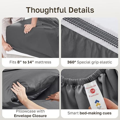 100% Organic Cotton Twin XL Sheet Sets