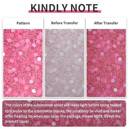 Sublimation Transfer Sheets for Heat Press Machine