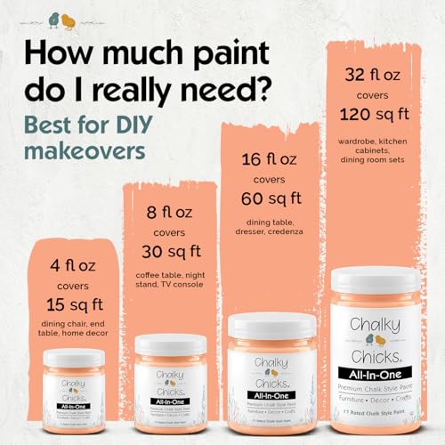 Gingers Blush Pink 4 Fl Oz Chalk Paint for Furniture