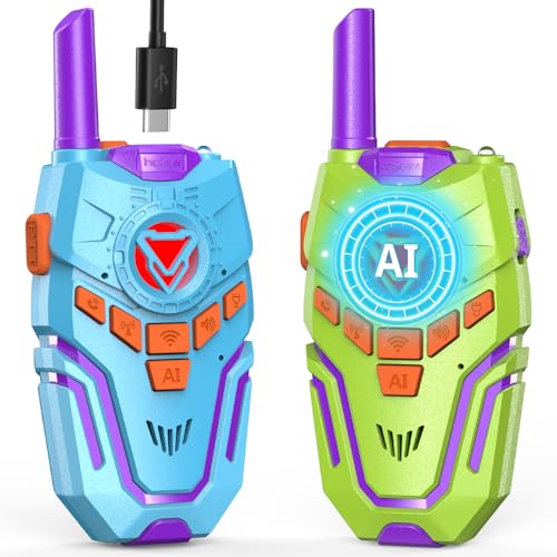 AI Walkie Talkies for Kids Rechargeable
