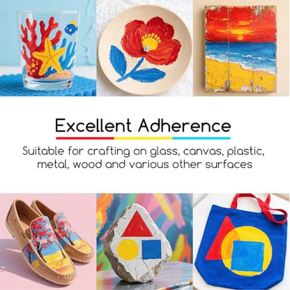 Beginners Acrylic Paint Set (20 Fl Oz)