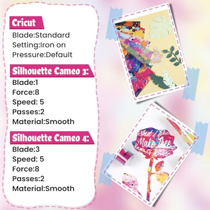 Splatter Heat Transfer Vinyl (10 Count)