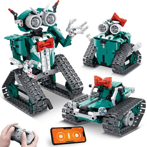 APP Remote Control STEM Building Kits for Kids Ages 8 (440 Count)