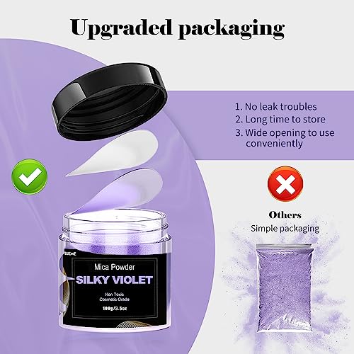 Violet Mica Powder Pigment