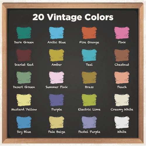 Fine Tip Liquid Chalk Markers for Chalkboard (20 Count)