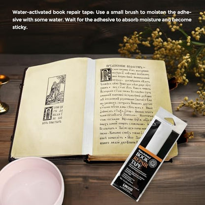 Water Activated Book Repair Tape (4 Foot)