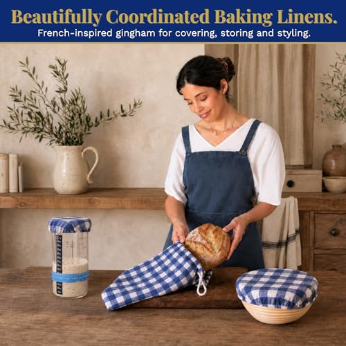 Sourdough Starter Kit for Beginners with Beginner Guide & 100 Recipes