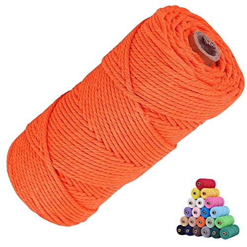 Macrame Cotton Cord 3mm x 109Yards (327 Foot)