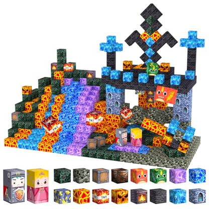 100PCS Magnetic Blocks