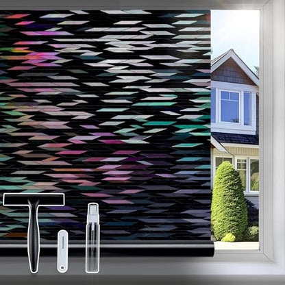 Blackout Window Film Light Blocking with Kit (5585.96 sq inch)
