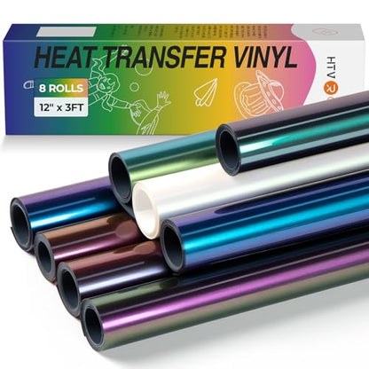 Chameleon HTV Vinyl Bundle (8 Count)