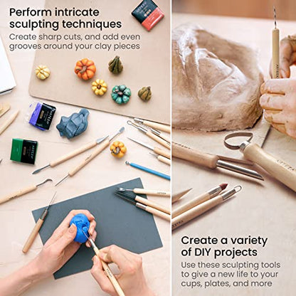 Pottery & Sculpting Tools (42 Count)