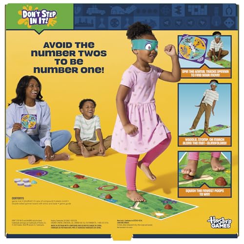 Don't Step in It Preschool Game I Blindfolded