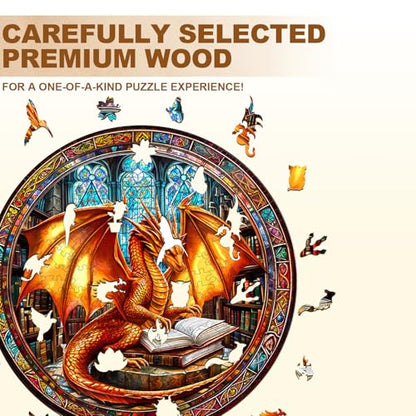 Wooden Puzzles for Adults (300 Count)