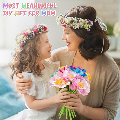 DIY Fabric Flower Bouquets Toys Accessories