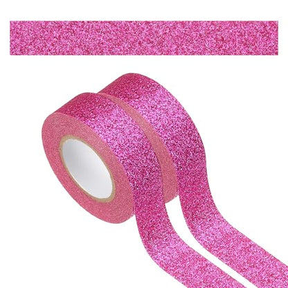 2 Roll Glitter Paper Washi Tape (2 Count)
