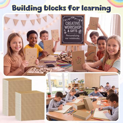 100 Pack A5 Composition Notebooks Bulk 5"x8" Notebooks