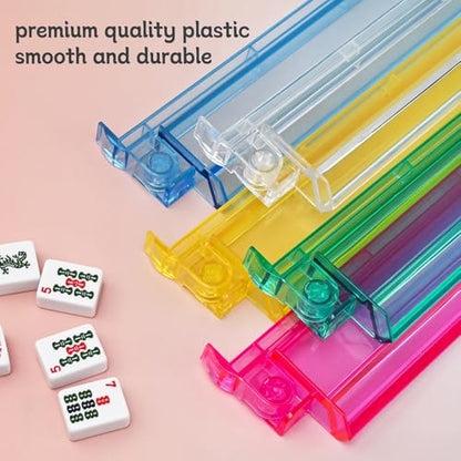 Mahjong Racks with Pushers Set of 4