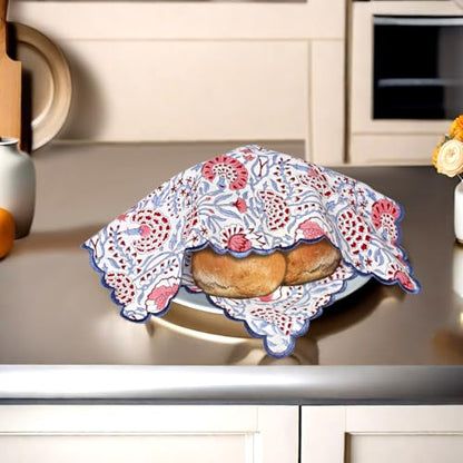 Hand Block Print Cloth Napkins (4.2329 Ounce)
