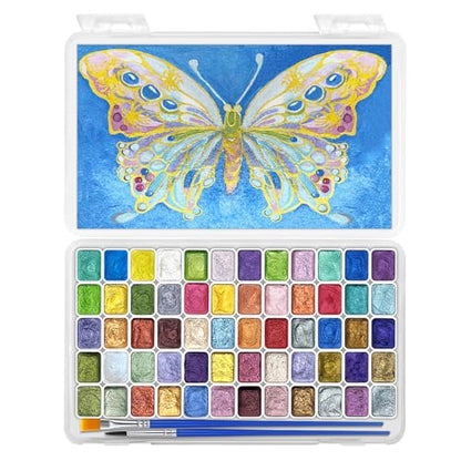Mini Forestry Shifting Watercolor Painting Set