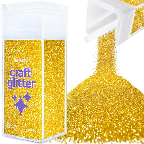 Craft Glitter Shaker Gold 110g Microfine (3.8 Ounce)