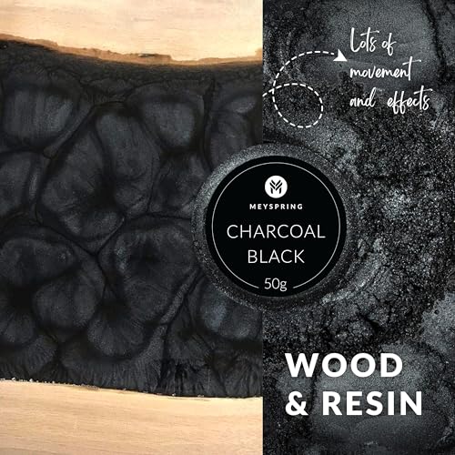 Charcoal Black Mica Powder for Epoxy Resin