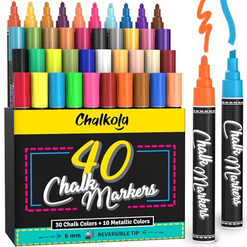 40 Chalk Markers (40 Count)