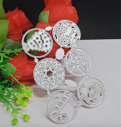 Metal Cutting Dies DIY Merry Christams Embossing Stencil Template Scrapbooking Card Making Mold Photo Album Arts Crafts Tools