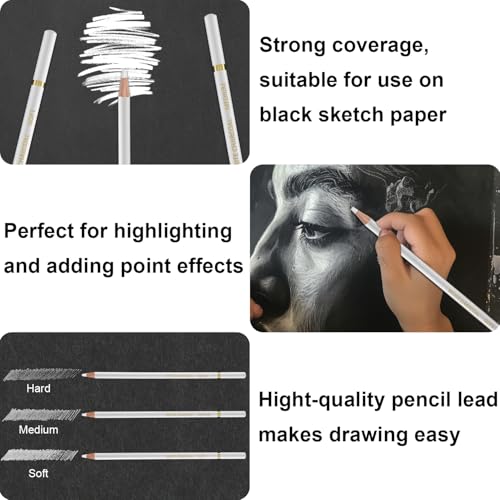 Aeni White Chalk Pencil