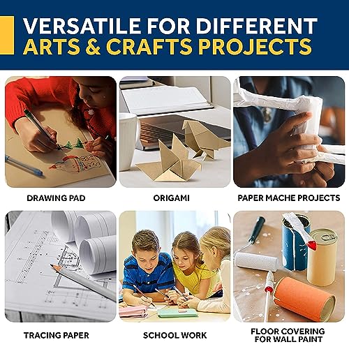 Brown Kraft Paper Roll 12" x 100ft (100 Sq Ft)
