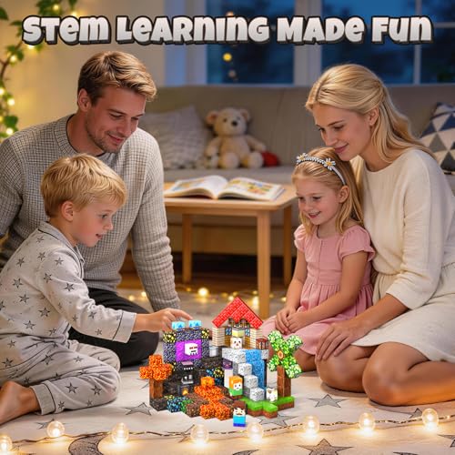 100PCS Magnetic Blocks (100 Count)