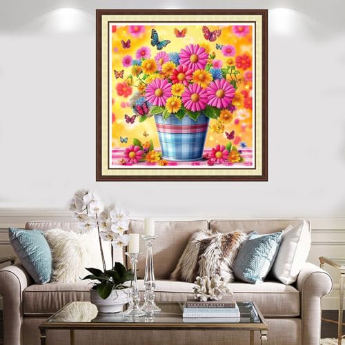 Counted Cross Stitch Kits for Adults Full Range of Cross Stitching Embroidery Unprinted Pattern for Beginners