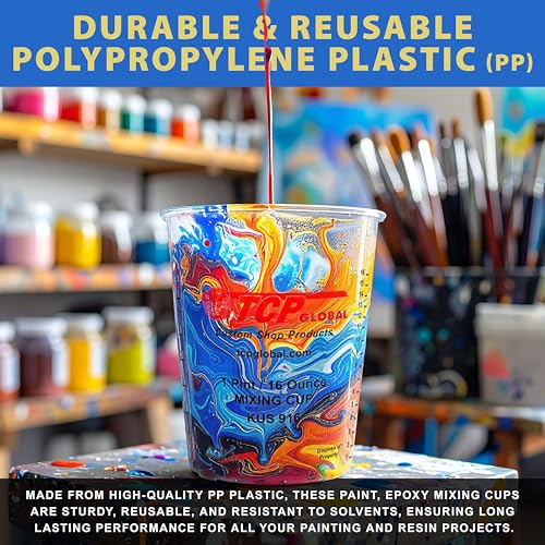 TCP Global Complete Paint Mixing Kit (12 Count)