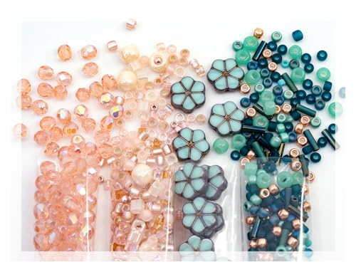 Czech Glass Beads & Japaneese TOHO Seed for Jewelry Making Set