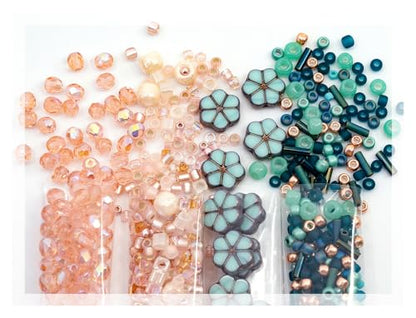Czech Glass Beads & Japaneese TOHO Seed for Jewelry Making Set