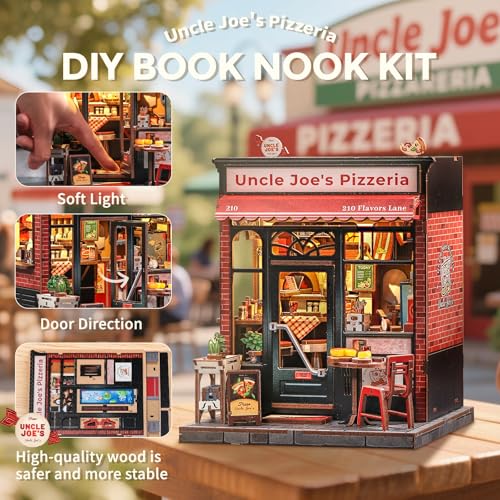Book Nook Kit DIY Miniature House Dollhouse Booknook