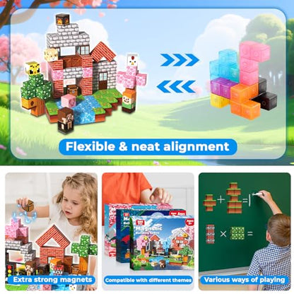 200 PCS Magnetic Blocks