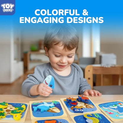 Toddler Puzzles Ages 2 (7 Count)