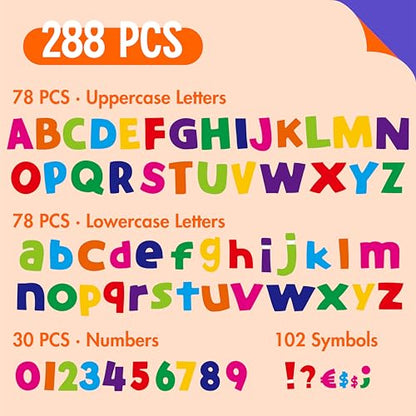 288 PCS Alphabet Combo Set (288 Count)