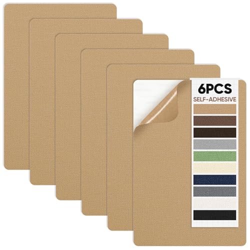 Canvas Repair Patch 5.5 x 8 Inches 6Pcs Self (6 Count)