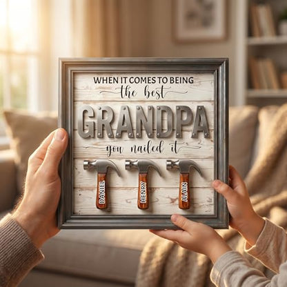 Personalized Fathers Day Dad Gifts from Daughters Sons