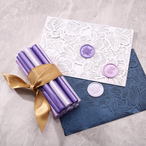 15Pcs Glue Gun Sealing Wax Sticks for Wax Seal Stamp (15 Count)